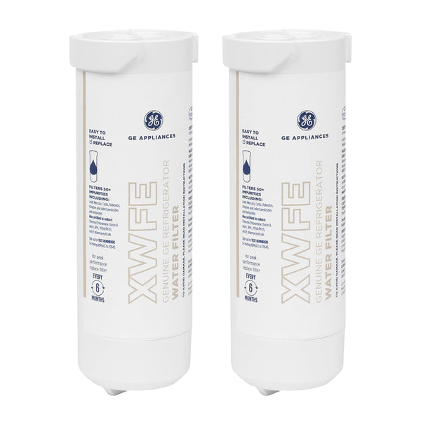 GE Filtro de Agua de Repuesto para Refrigerador XWFE™ (Paquete de 2)