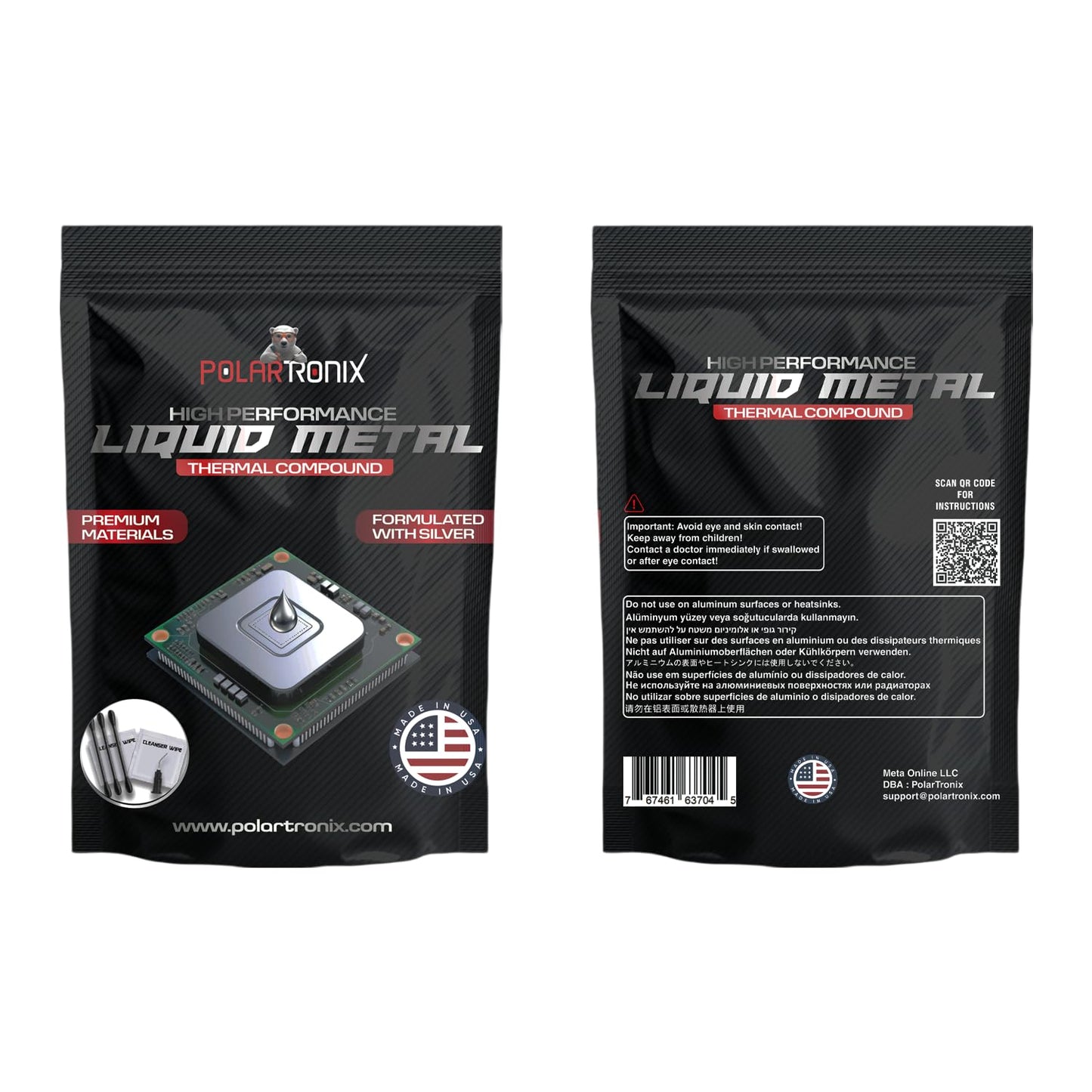 Meta Online Pasta Térmica de Metal Líquido (1.5 Gramos)