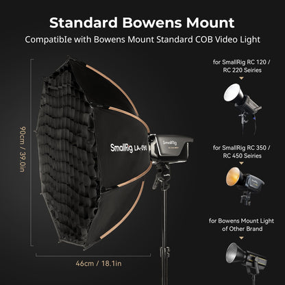 SmallRig LA-O90 Softbox Octagonal (35" / 90cm)