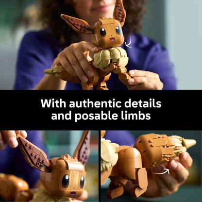 LEGO Figura Posable de Pokémon Eevee (72151)