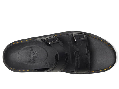 Dr. Martens Unisex Myles Slide Sandal, Black Athena