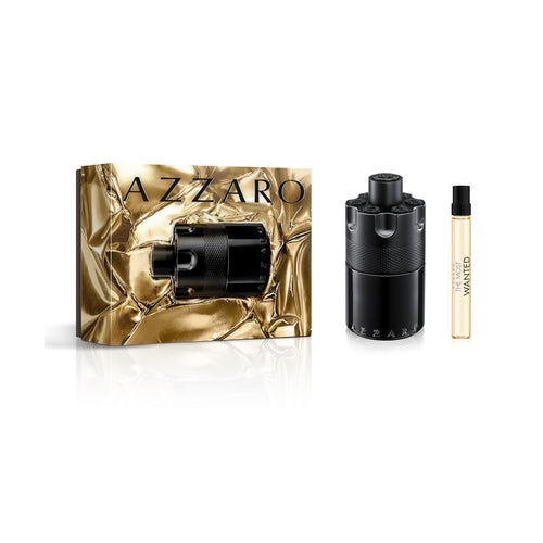 Azzaro Set The Most Wanted Intense para Hombre (5 Fl. Oz y 0.33 Fl Oz / EDP)