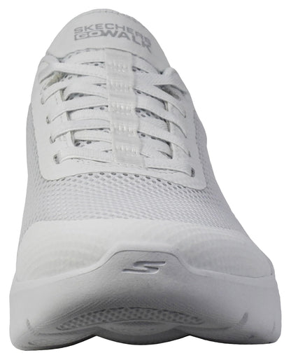 Skechers Women's Go Walk Flex Hands Free Slip-Ins - Grand Entry Sneaker, White