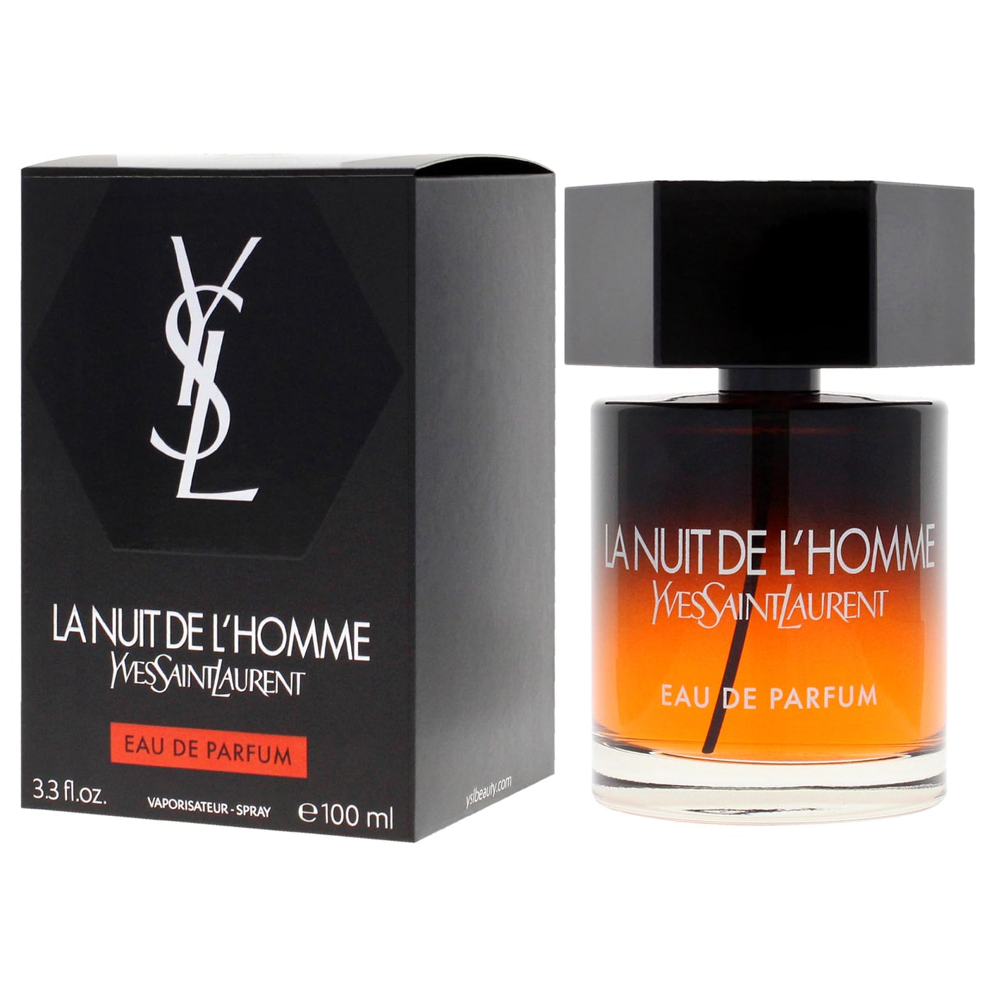 Yves Saint Laurent La Nuit De L'Homme para Hombre (3.3 oz / EDP Spray / Nuevo Lanzamiento 2019)