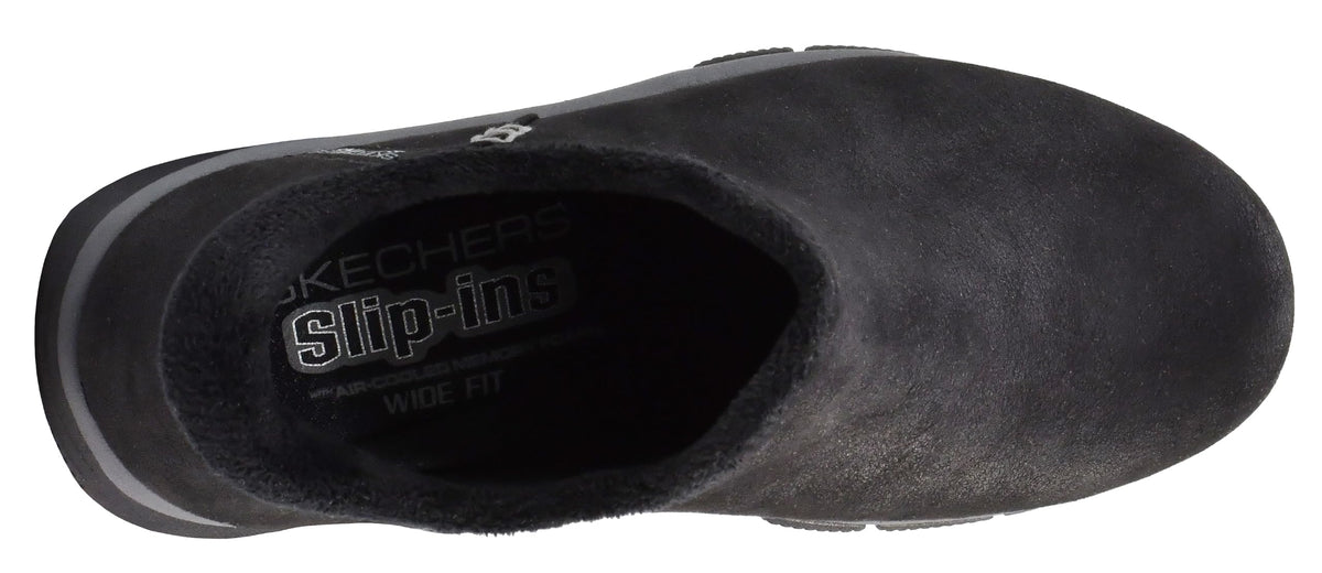 Skechers Women's Easy Going-Modern Hour Slip-In Ankle Boot, Black