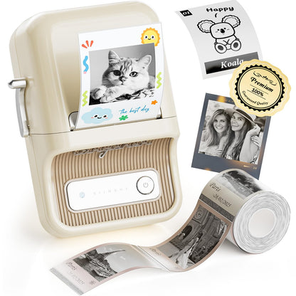 NIIMBOT Impresora de Calcomanías B21 Pro (Bluetooth / Blanco)