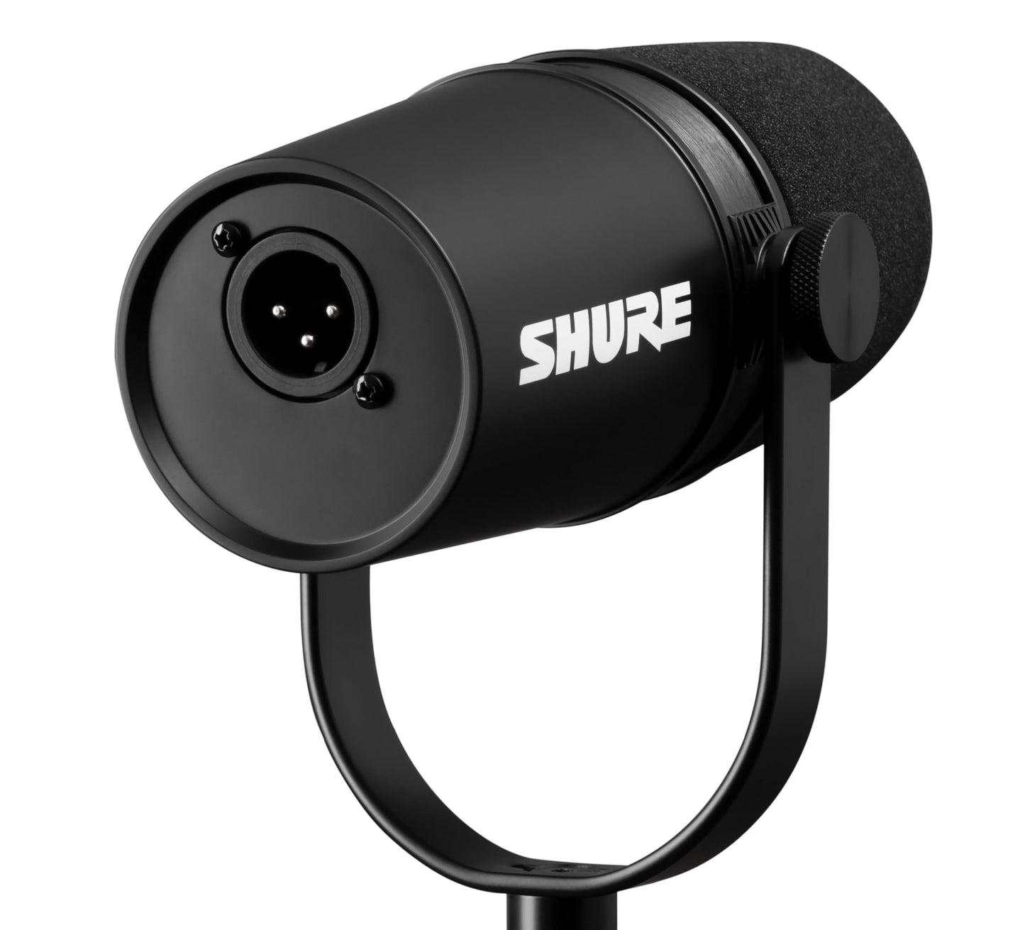 Shure MV7X XLR Dynamic Microphone – Voice-Isolating Cardioid Mic for Podcasting, Vocal Recording & Broadcasting, All-Metal, Black