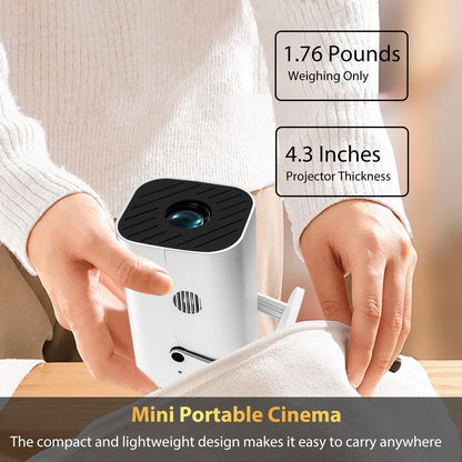 Mini Proyector Inteligente 1080P (WiFi / Bluetooth)