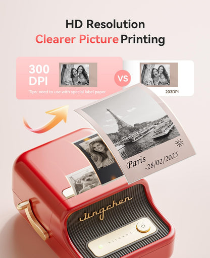 NIIMBOT Fabricante de Etiquetas B21 Pro (300DPI / Rojo)
