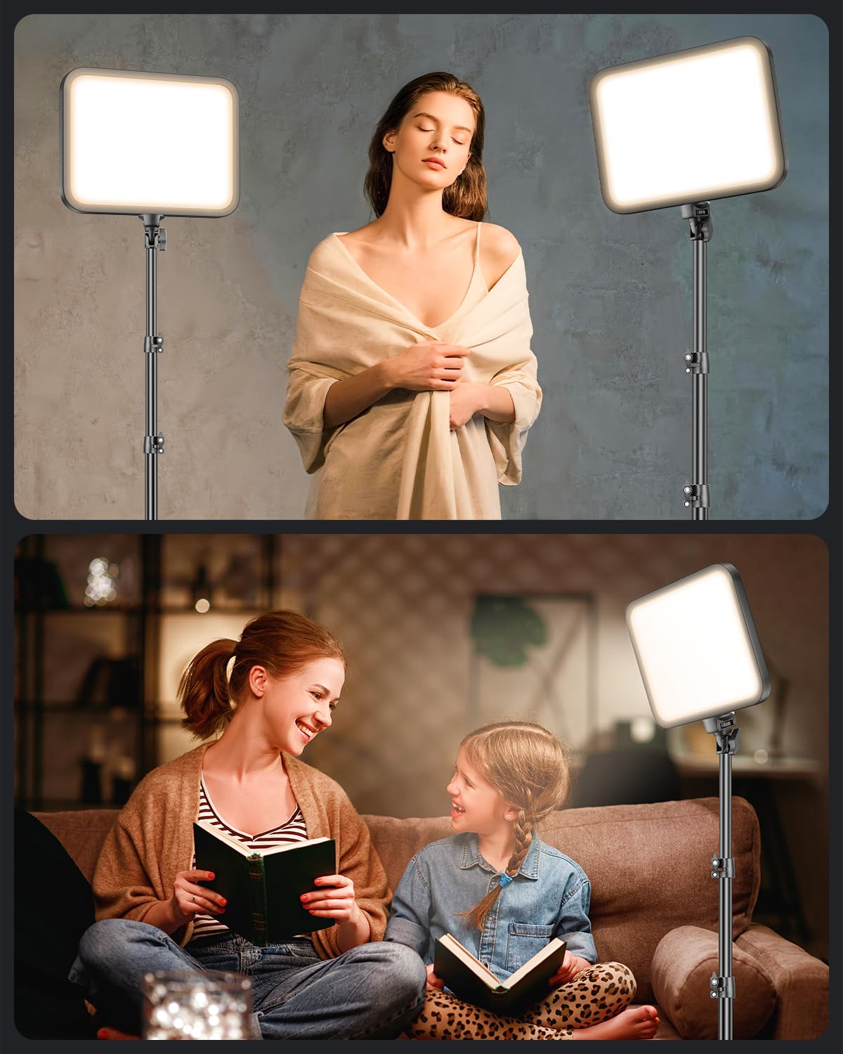 Torjim Kit de Luz LED para Video (12")