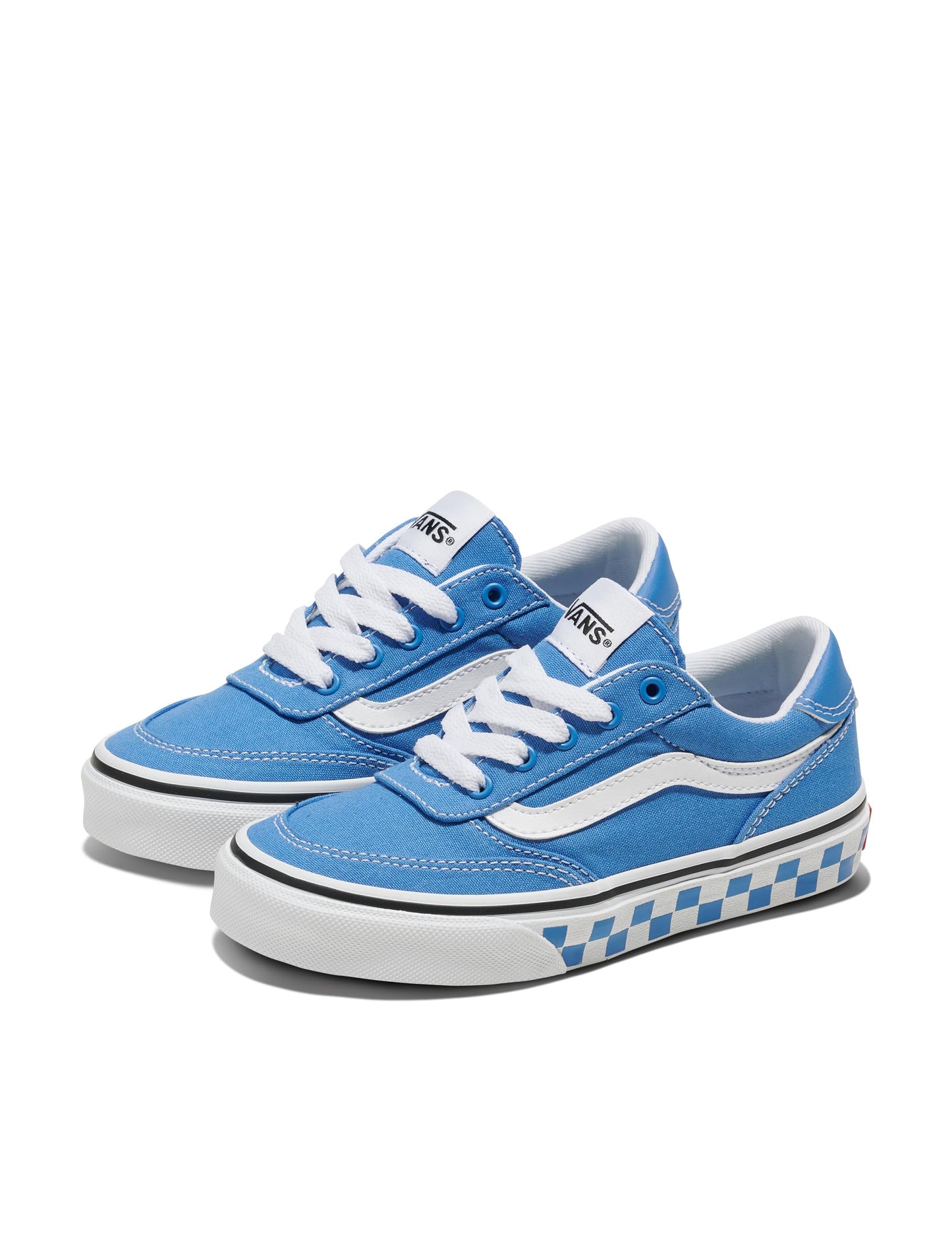 Vans Kids' Brooklyn LS Shoe - Casual Low-Top Sneakers for Boys & Girls