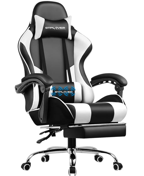 GTPLAYER Silla Gaming para Computadora (Pearl White)