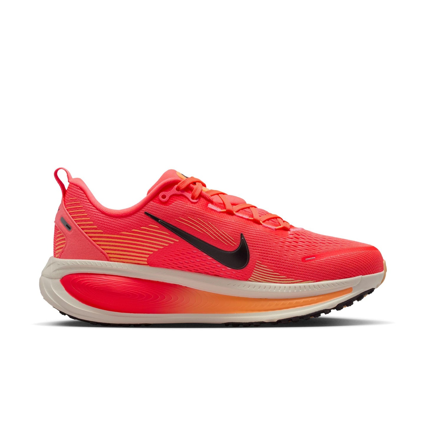 Nike Womens Vomero 18 Hot Lava/Black/Chalk/Orange Pulse