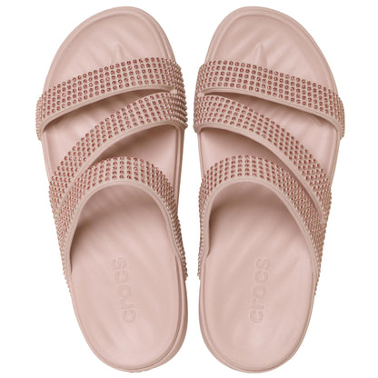 Crocs Women's Getaway Strappy Sandals, Quartz Gems