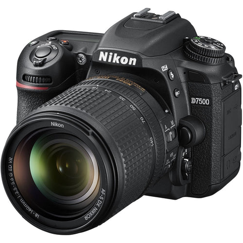 Nikon Cámara DSLR D7500 de 20.9MP (Negro)