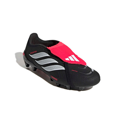 adidas Unisex League Fold-Over Tongue Artificial Ground, Black/White/Lucid Red