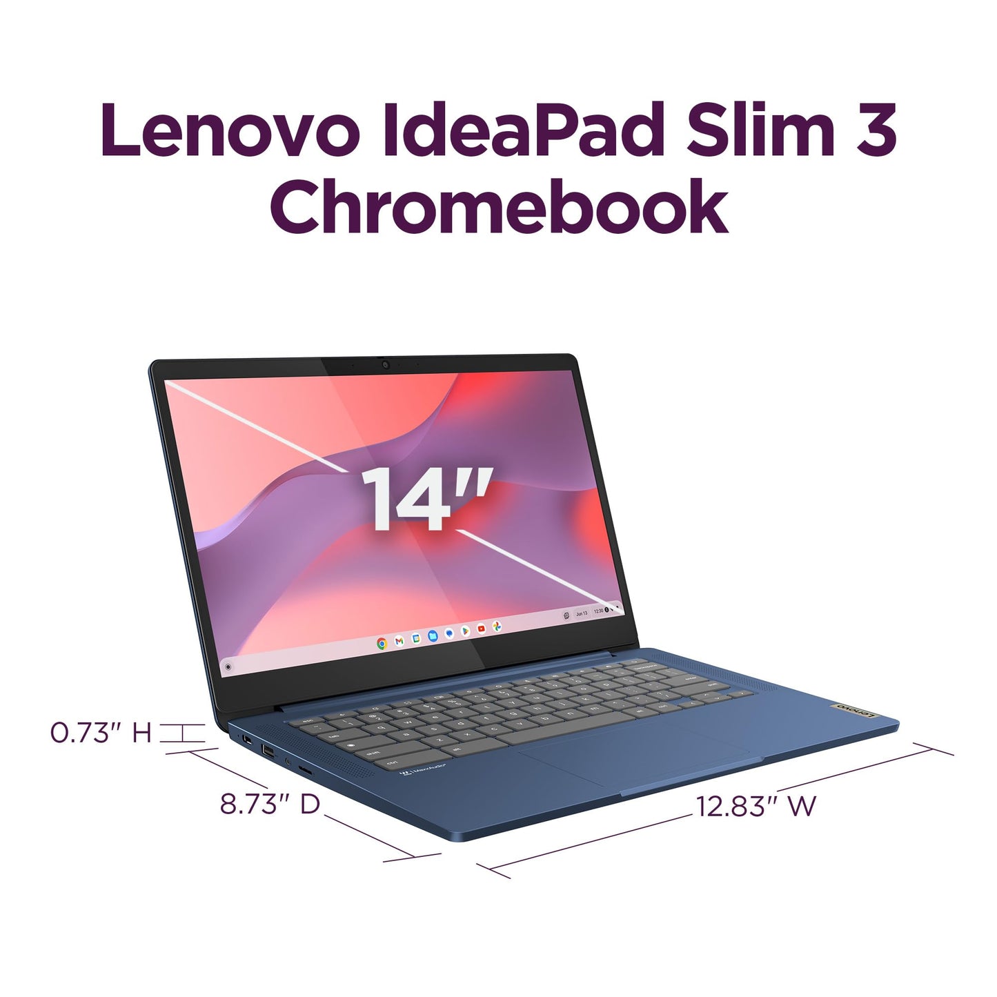 Lenovo IdeaPad Slim 3 Chromebook 2024 (Abyss Blue)