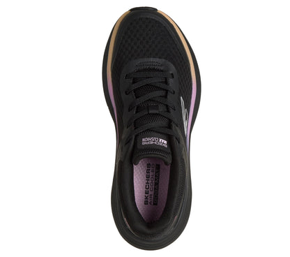 Skechers Women's Max Cushioning Endeavour Canova Sneaker, Black/Pink