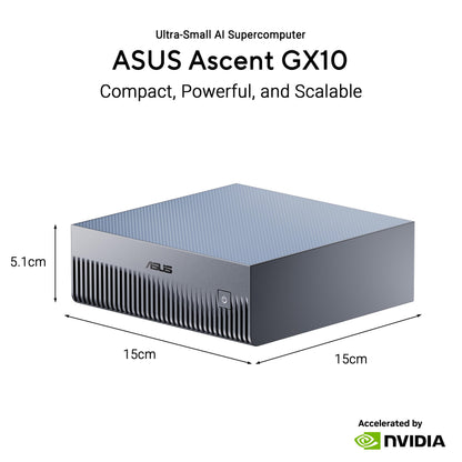ASUS Supercomputadora Ascent GX10 AI (1TB SSD / DGX Spark)
