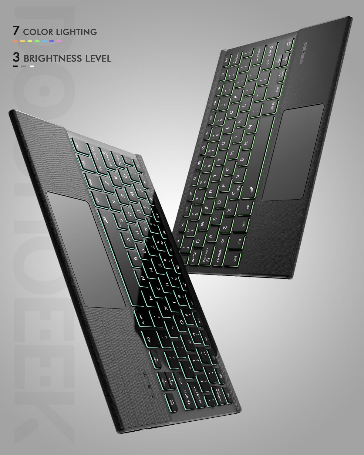 Doohoeek Funda con Teclado para Samsung Galaxy Tab S10 Lite (10.9 Pulgadas)