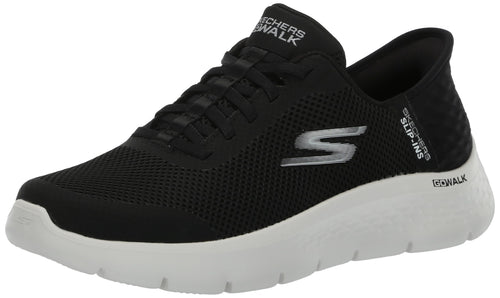 Skechers Women's Go Walk Flex Hands Free Slip-Ins - Grand Entry Sneaker, Black/White