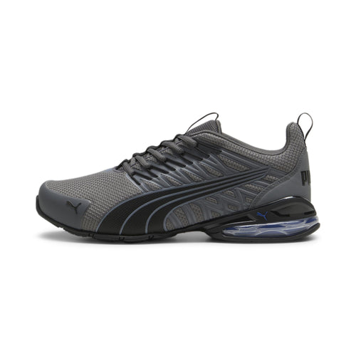 Puma Mens Voltaic Evo Cross Trainer, Cool Dark Gray-Puma Mens Black-Cool Cobalt