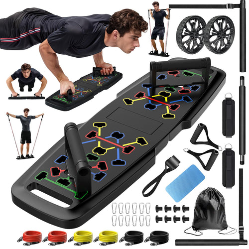 Tabla de Flexiones y Equipo de Gimnasio en Casa MQRW