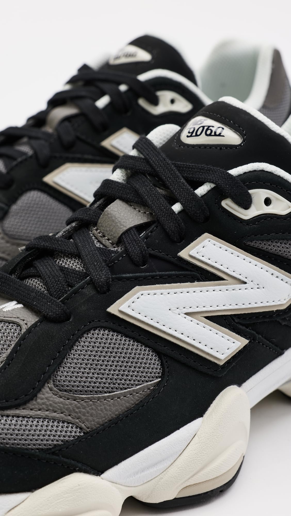 New Balance Men's 9060 Sneakers, Black/Grey