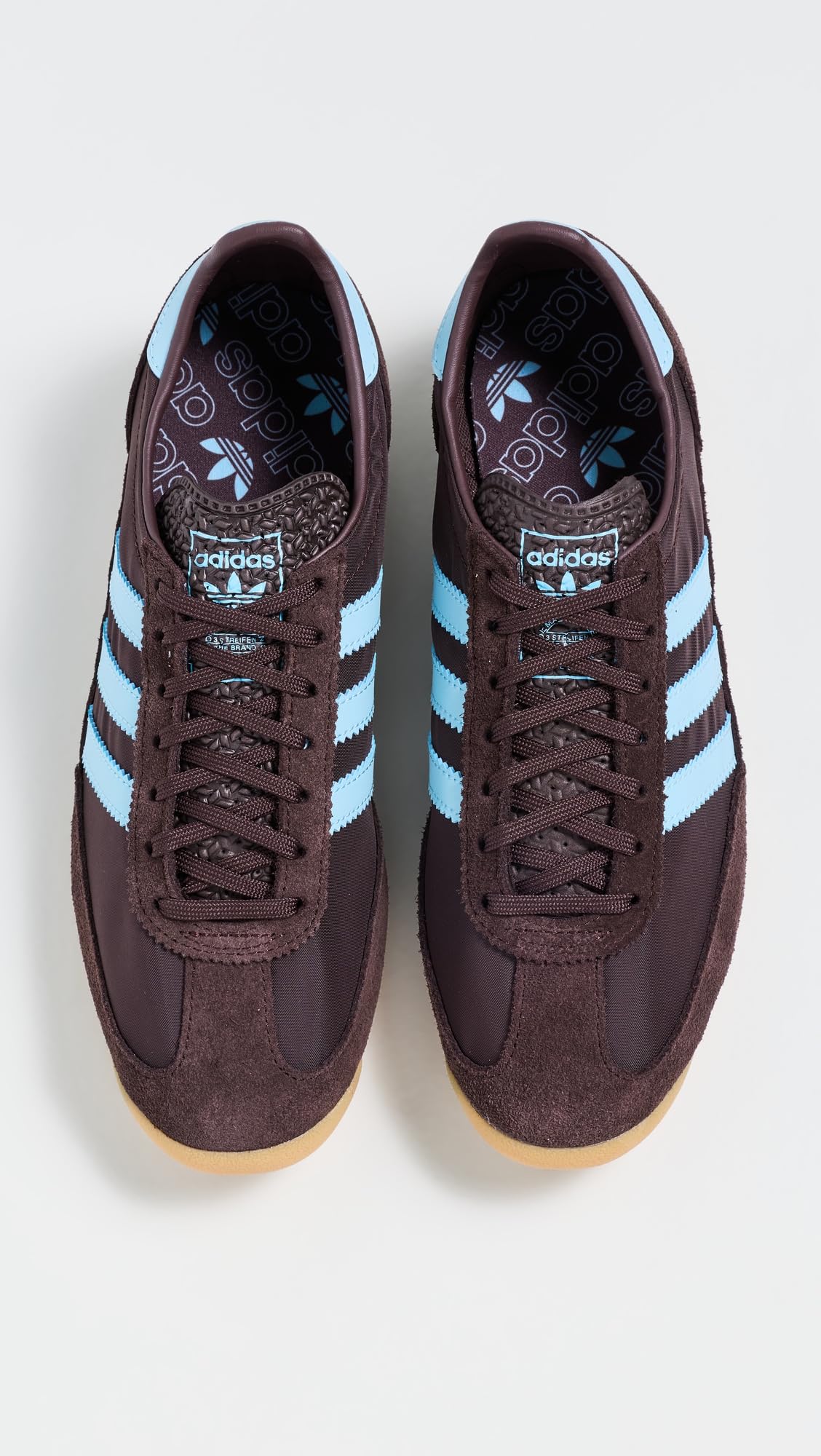 adidas Womens Sl 72 Og Sneakers Shoes Casual - Brown - Size