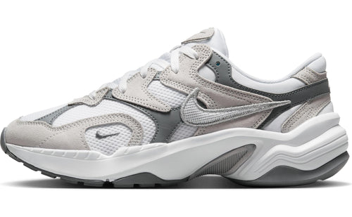 Nike Women's AL8 Shoes, White/Metallic Silver-Smoke Grey-Black