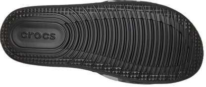 Crocs Men’s All Day Slide Lightweight Slip-On Sandals, Camouflage Black/Grey, Size