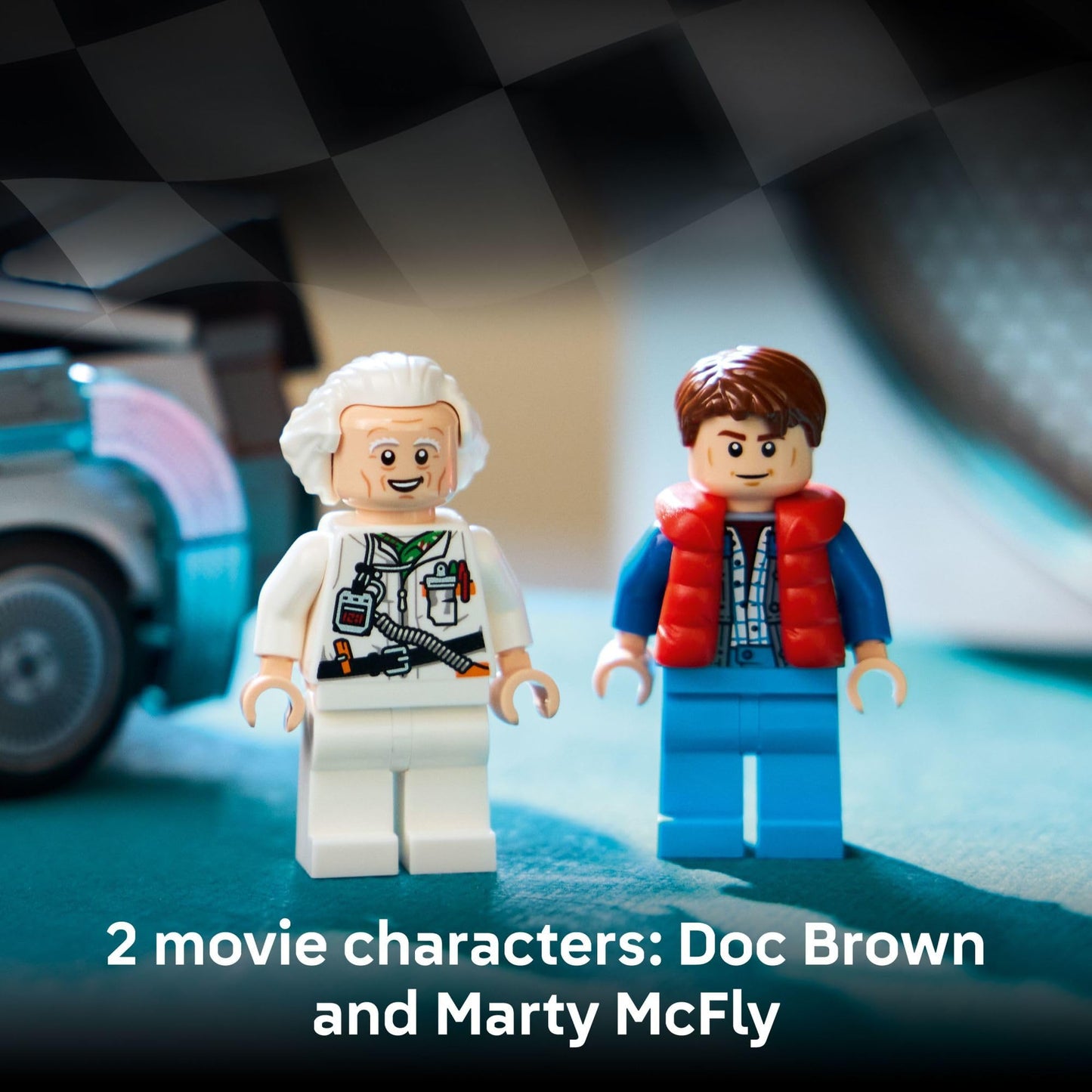 LEGO Speed Champions Máquina del Tiempo de Volver al Futuro (77256)