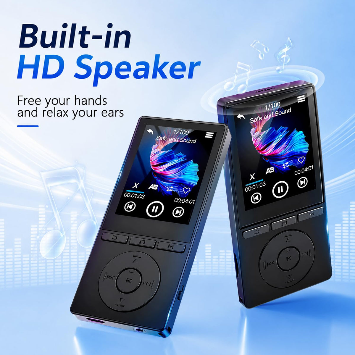 Reproductor MP3 Deportivo de 64GB