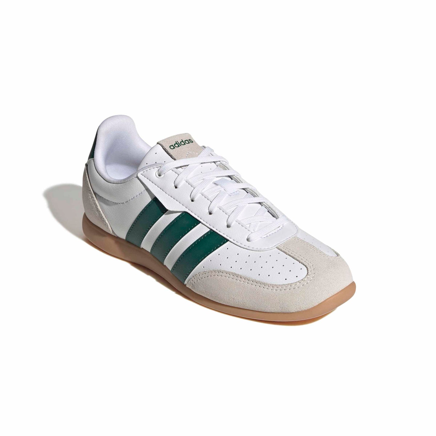 adidas Women's Barreda Low, WhiteCollegiateGreenChalkWhite