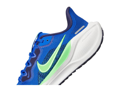 Nike, Unisex Kids, Pegasus 41 (Little Kid/Big Kid), Racer Blue/Green Strike/Imperial Purple