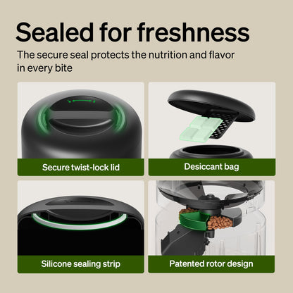 PETLIBRO Comedero Automático para Mascotas (5L / Negro Granary)
