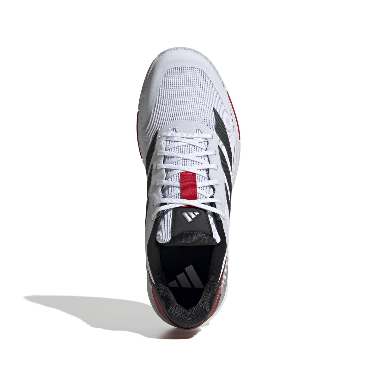 Adidas Mens Crazyquick Lightstrike Padel Tennis, White/Black/Lucid Red