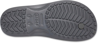 Crocs Unisex Adult Crocband Flip Flop Sandals, Slate Grey/Smoke