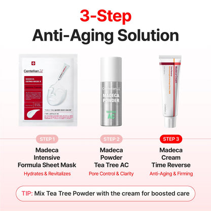 CENTELLIAN 24 Crema Facial Hidratante Antienvejecimiento Madeca Time Reverse (1.69 fl oz)