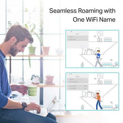 TP-Link Sistema WiFi Mesh AC1900 Deco S4 (Paquete de 3)