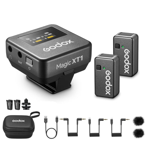 GODOX Micrófono Inalámbrico Lavalier Magic XT1 Lightning (Cámara/Android/iPhone 15/PC)