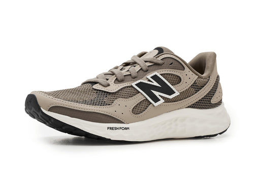 New Balance Men's Fresh Foam Arishi V4 Running Shoe, Thunder Brown/Stoneware
