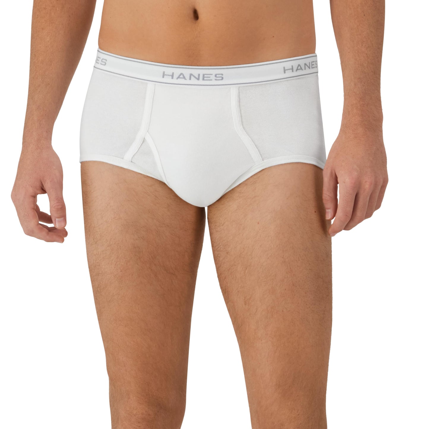 Hanes Calzoncillos de Algodón para Hombre (Paquete de 6 / Blanco)