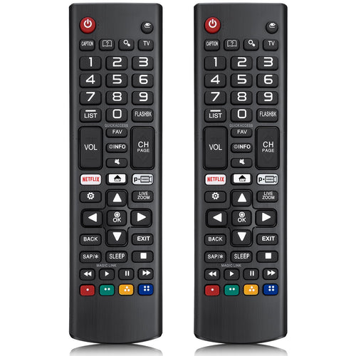 【Pack of 2】 for LG Smart TV Remote Control Replacement，Universal for All LG Smart TVs