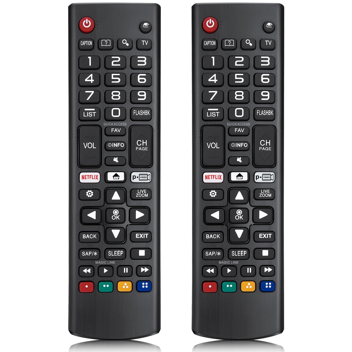 Control Remoto de Repuesto para LG Smart TV (Paquete de 2)