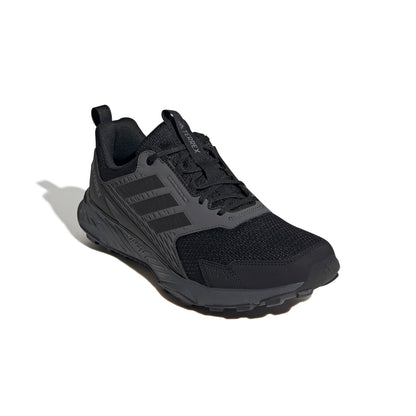 Adidas Mens Terrex Tracefinder 2 Trail Running, Black/Black/Grey