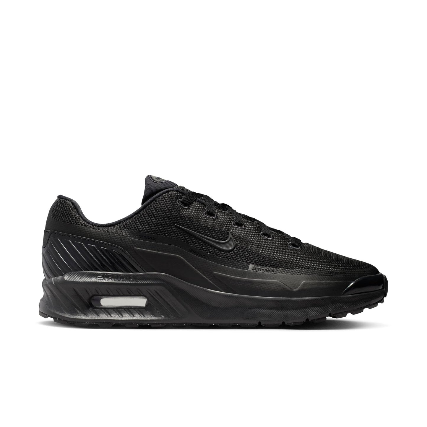 Nike Men's Air Max Bia Lifestyle Shoes, Black/Black-White