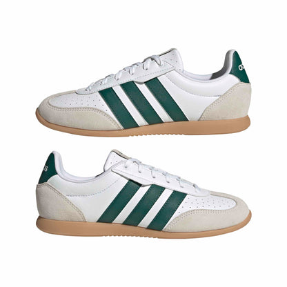 adidas Women's Barreda Low, WhiteCollegiateGreenChalkWhite