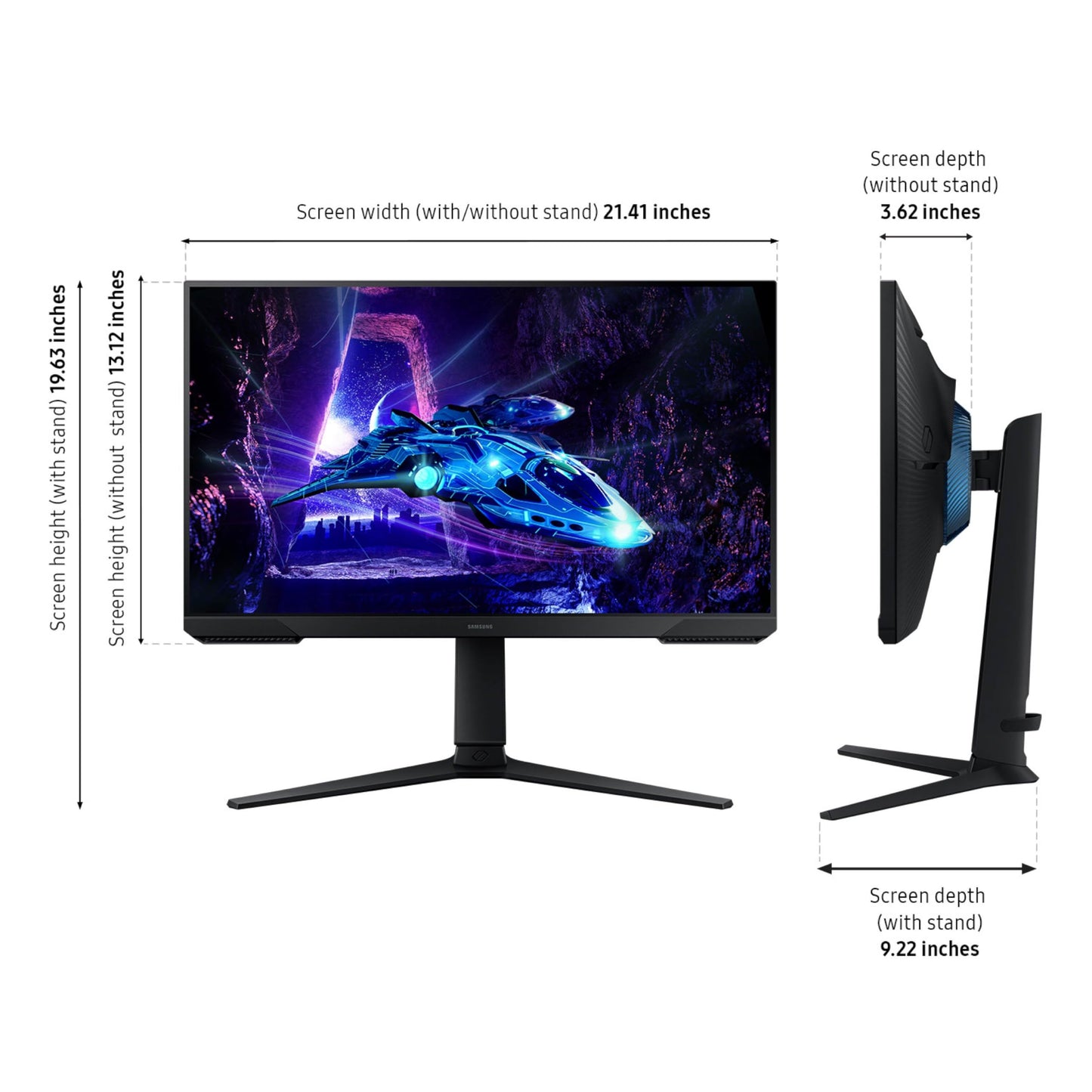 Samsung Odyssey G3 Series Monitor Gaming de 24"