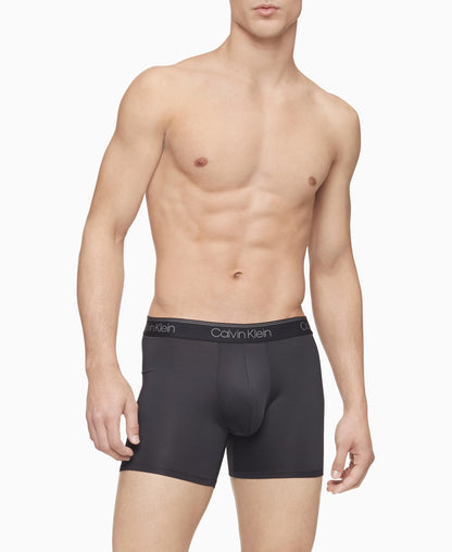Calvin Klein Calzoncillos Bóxer Micro Stretch para Hombre (Negro / Talla L / Paquete de 3)